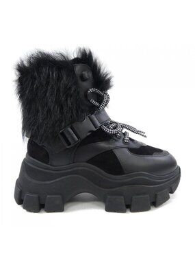 Prada 8830 8104 Size 36 Black Boots